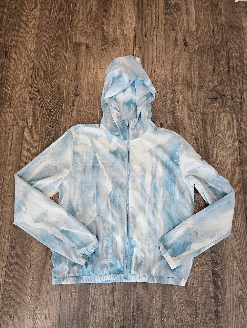 Nike Colorblast Hooded Running Jacket Size Xs
